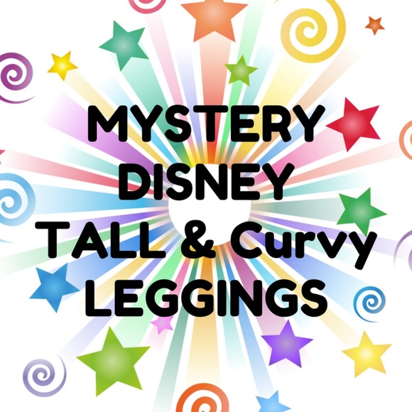 NWT LuLaRoe Disney Tall & Curvy Leggings - MYSTERY - Picture 1 of 3